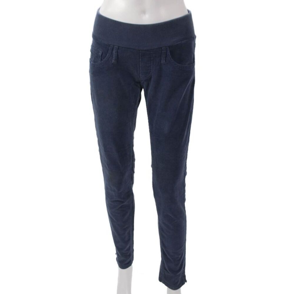 Pietro Brunelli Womens Jeggings Maternity Blue Cotton Pull On Size XS